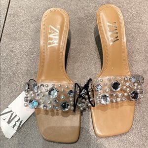 Jeweled heels